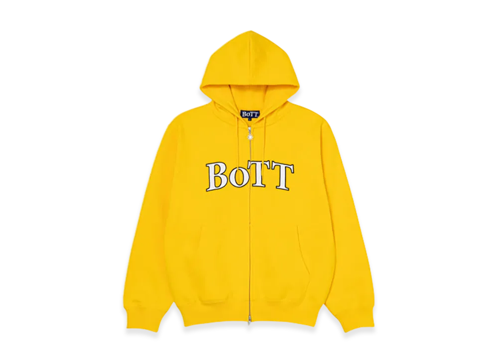 BoTT OG Logo Zip Hoodie "Yellow"