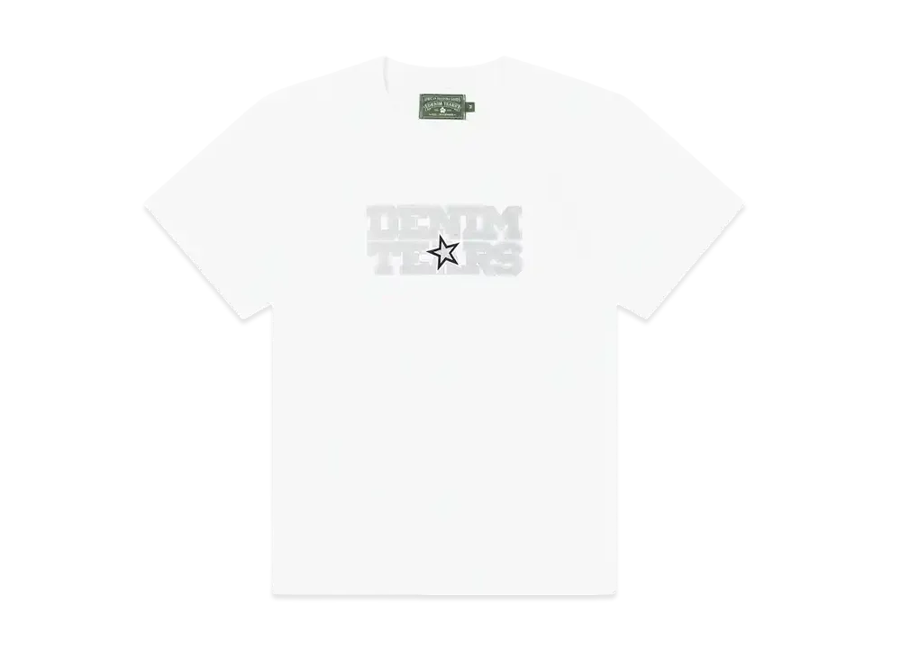 DENIM TEARS Most Dangerous Tee "White"