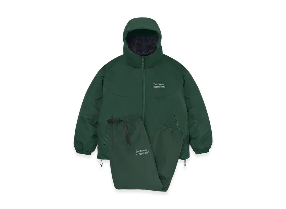 【期間限定値下げ】ENNOY PADDED NYLON SET UP GREEN ENNOY」新作アイテム3型の抽選が2026年1月10日正午からスタート