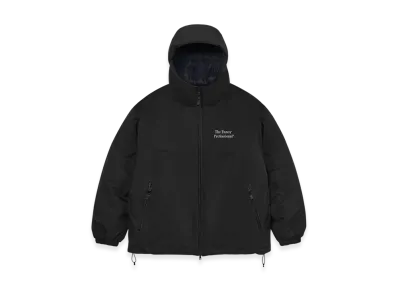 ENNOY Stylistshibutsu Padded Nylon Hoodie "Black" (26SS)