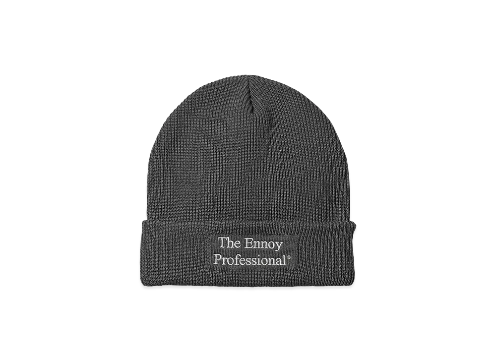 帽子 ennoy PROFESSIONAL KNIT CAP GRAY ENNOY Professional Knit Cap 