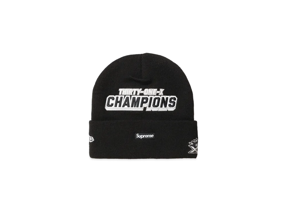 Supreme x New Era Football Beanie 
