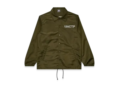 UNDEFEATED UACTP Stencil Coaches Jacket "Green"