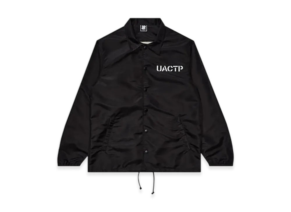 UNDEFEATED UACTP Stencil Coaches Jacket "Black"