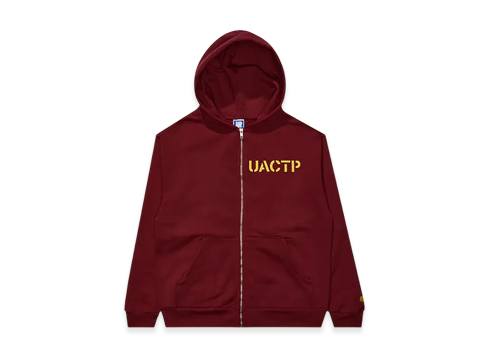UNDEFEATED UACTP XXL Zip Hood "Burgundy"