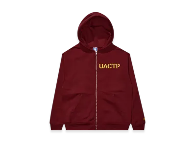 UNDEFEATED UACTP XXL Zip Hood "Burgundy"