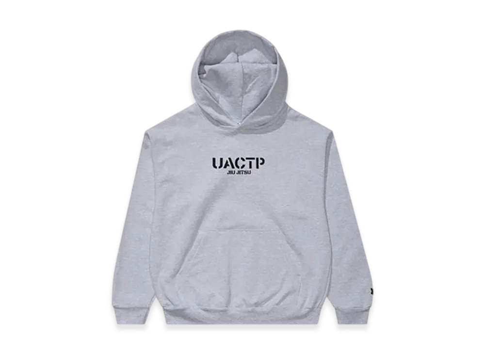 UNDEFEATED UACTP Stencil Jiu Jitsu Pullover Hood "Heather Grey"