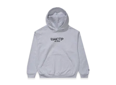 UNDEFEATED UACTP Stencil Jiu Jitsu Pullover Hood "Heather Grey"