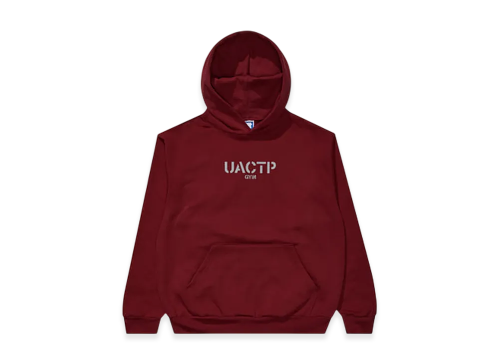 UNDEFEATED UACTP Stencil Gym Pullover Hood "Burgundy"