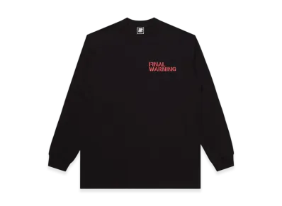 UNDEFEATED UACTP Final Warning L/S Tee "Black"
