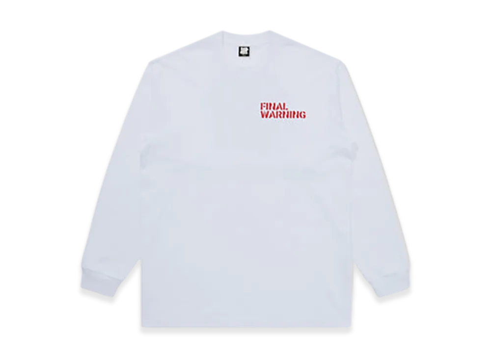UNDEFEATED UACTP Final Warning L/S Tee "White"