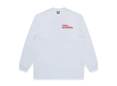 UNDEFEATED UACTP Final Warning L/S Tee "White"