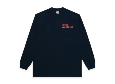UNDEFEATED UACTP Final Warning L/S Tee "Navy"
