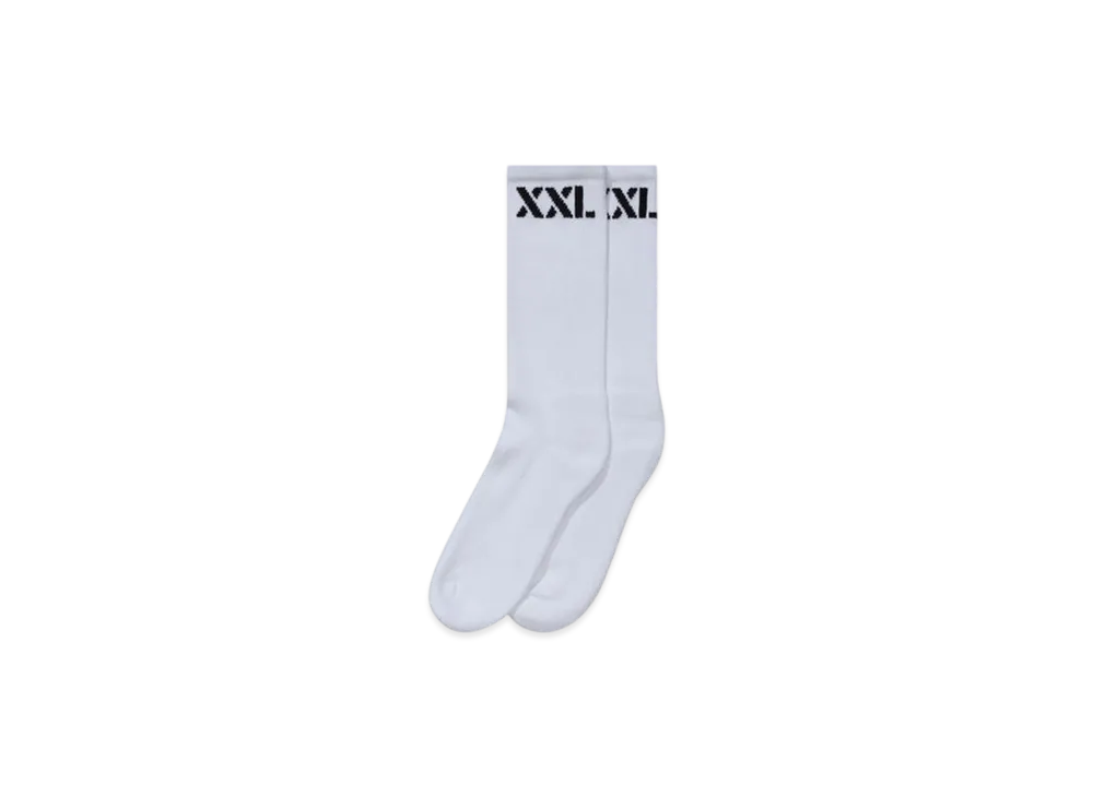 UNDEFEATED UACTP XXL Crew Sock "White"