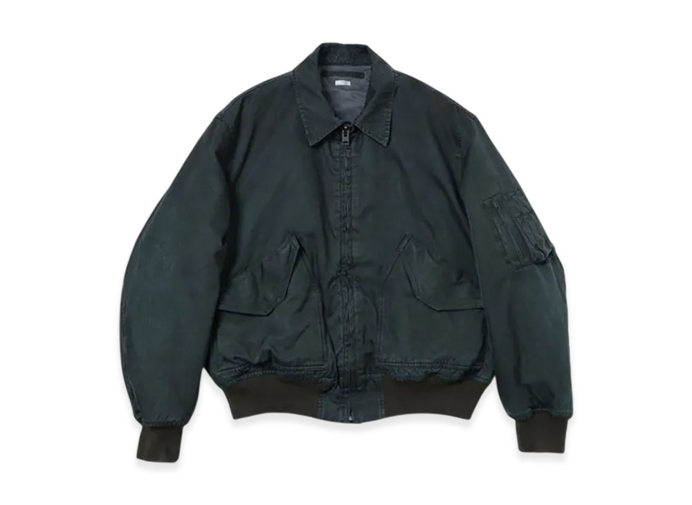 A.PRESSE Vintage Silk CWU-45 Flight Jacket "Olive"