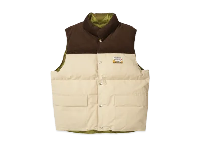 HUMAN MADE Reversible Down Vest "Beige"