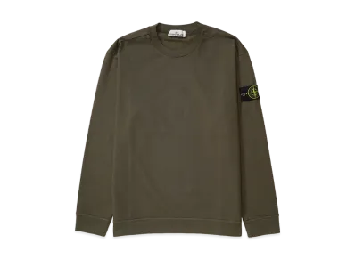 Stone Island 6100043 Heavy Cotton Jersey "Military Green"