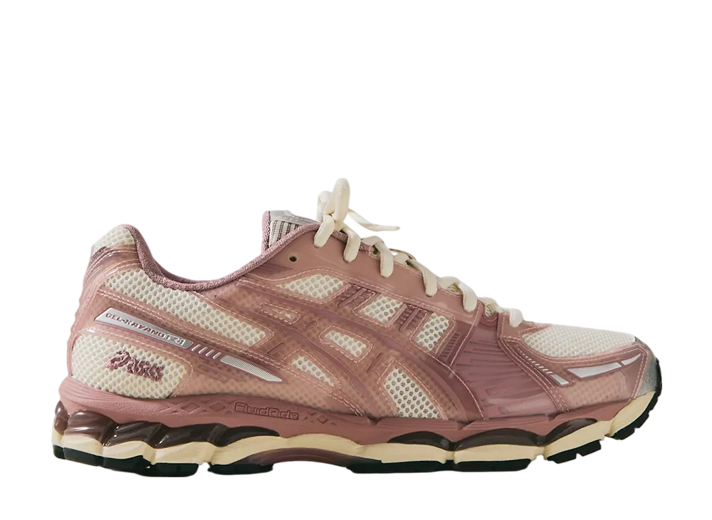 キス × アシックス ゲルカヤノ12.1 ロイヤリティエクスクルーシブ "クォーツ"