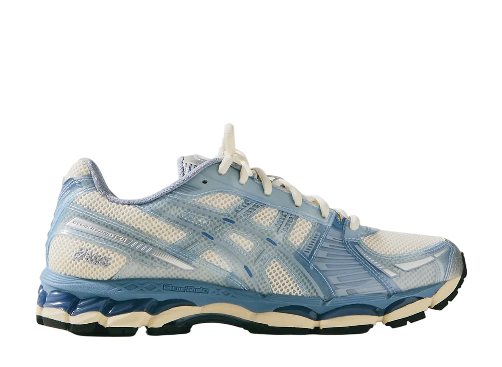 キス × アシックス ゲルカヤノ12.1 ロイヤリティエクスクルーシブ "ヴォヤージュ"