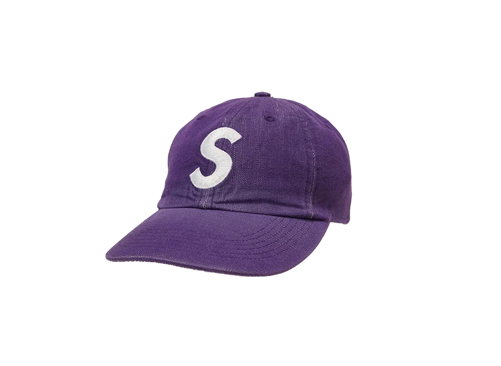 Supreme Cordura Denim S Logo 6-Panel "Purple"