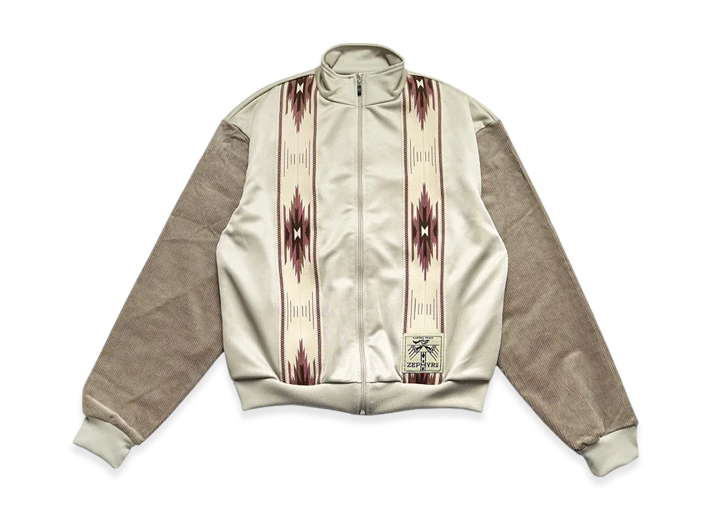 KAPITAL Smooth Jersey KOCHI & ZEPHYR Track JKT "Beige"