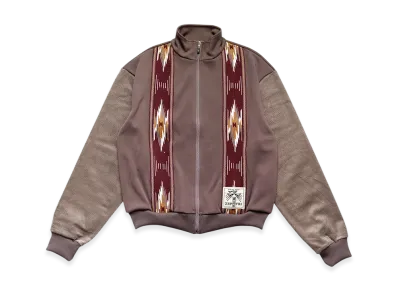 KAPITAL Smooth Jersey KOCHI & ZEPHYR Track JKT "Light Brown"