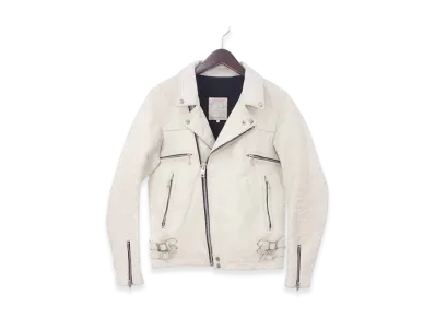UNDERCOVER Double Rider Jacket "White"