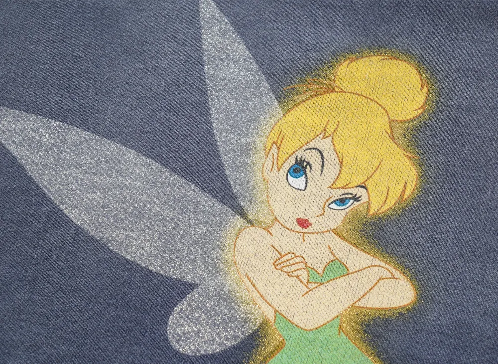 SAINT Mxxxxxx x Disney DSN Crew Neck Sweat Tinker Bell 