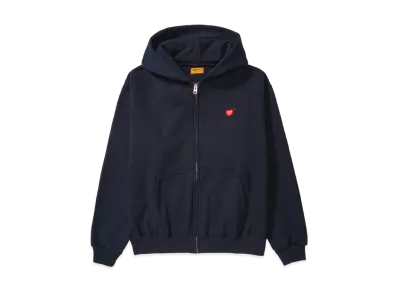 HUMAN MADE Classic Zip-Up Sweat Hoodie "Navy"