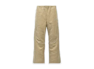BREATH Script Logo Piping Corduroy Track Pants "Beige"