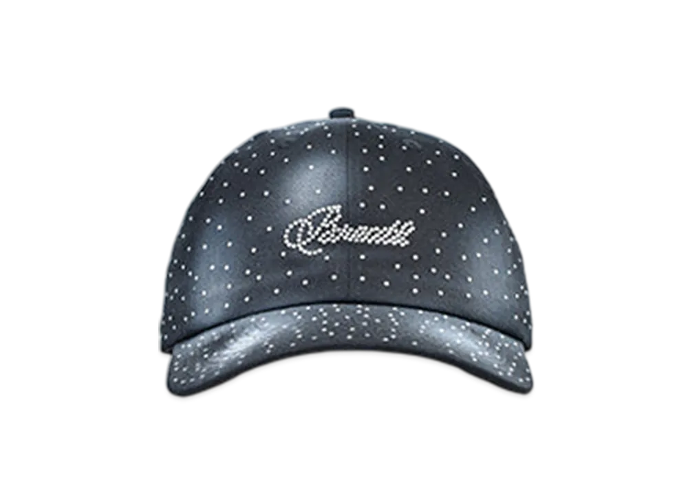 BREATH Script Logo Glitter Cap "Black"