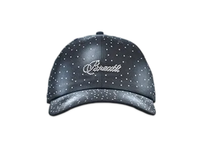 BREATH Script Logo Glitter Cap "Black"