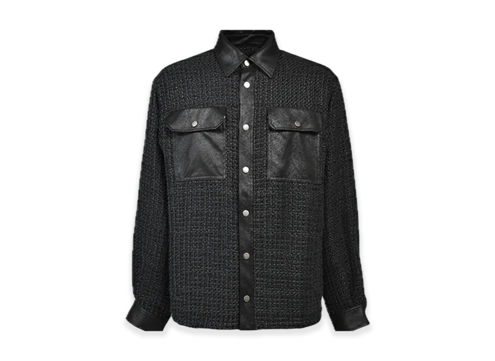 BREATH New Rich Tweed Check Shirt 