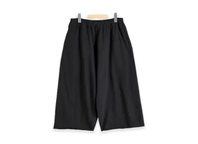COMOLI LW Cotton French Terry Shorts "Black"