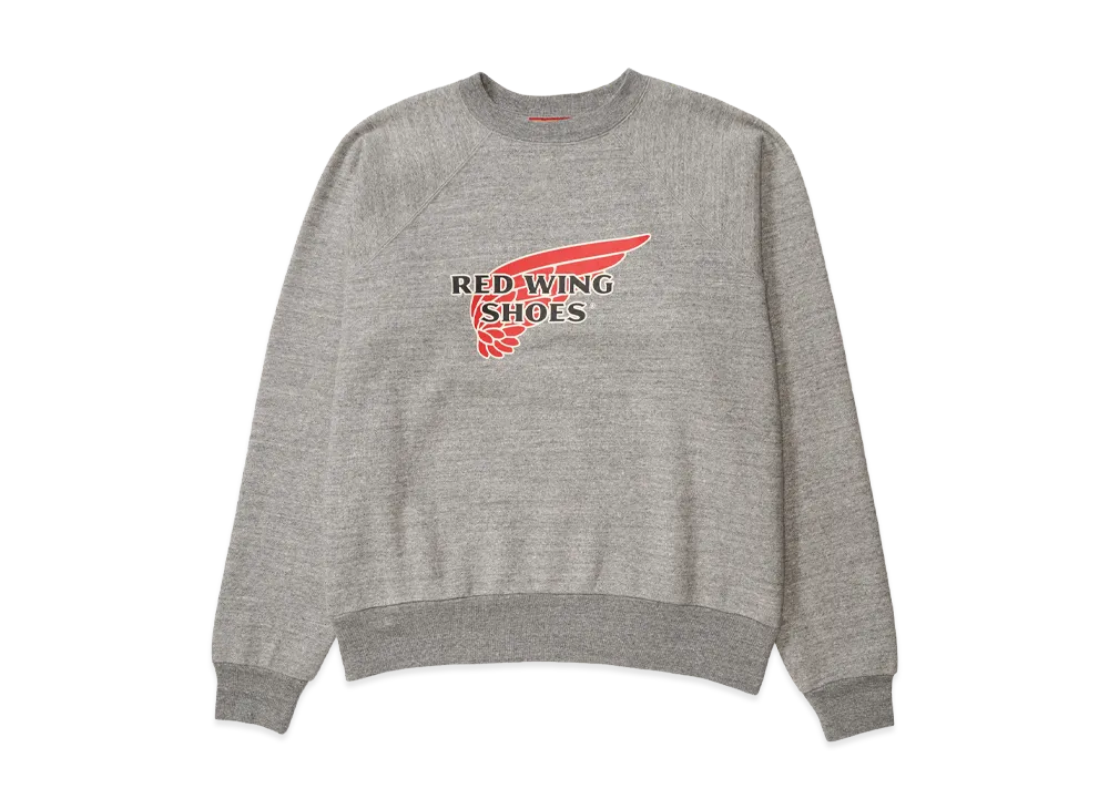HUMAN MADE x RED WING Raglan Sweatshirt "Gray"