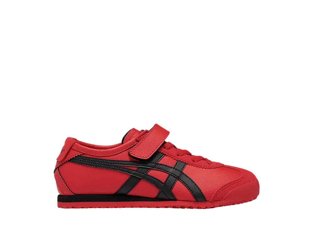 オニツカタイガー PS メキシコ66 "クラシックレッド/ブラック" (キッズ)