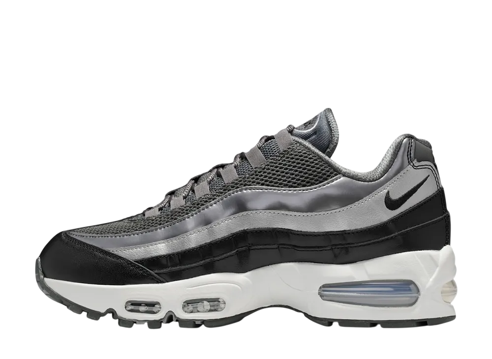 ナイキ ウィメンズ エアマックス95 ビッグバブル SE "ダークグレー/メタリックシルバー"