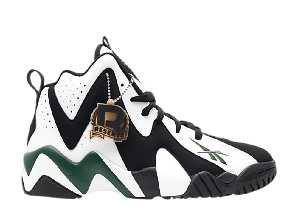 Reebok Kamikaze 2 "Black/White/Racing Green/Techy Red"