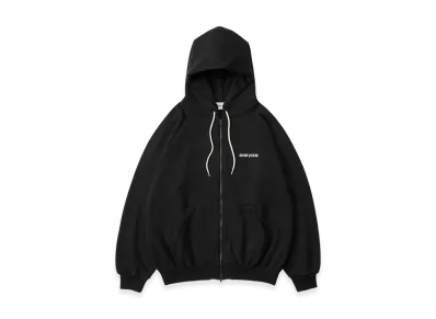 everyone Original Logo Zip Up Hoodie "Black"