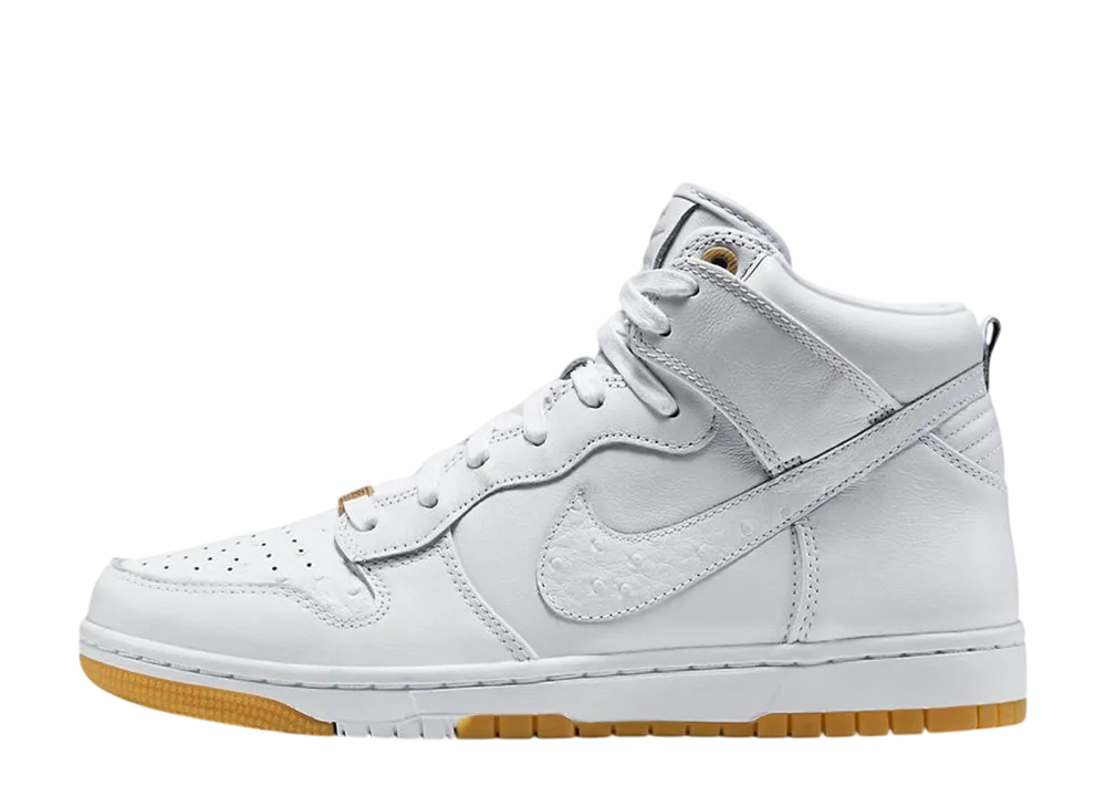 ナイキ ダンク ハイ コンフォート プレミアム QS "ホワイト/ガム"