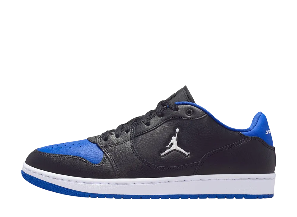 ナイキ ジョーダン コート コネクト ロー "ブラック/ホワイト/ブルー"