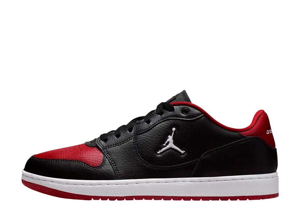 ナイキ ジョーダン コート コネクト ロー "ブラック/ホワイト/レッド"