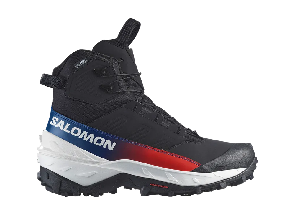 サロモン クロストラック パウダー ウォータープルーフ エキップ "ブラック"