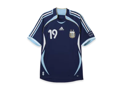 adidas Argentina Away Jersey 2006 Messi "White"