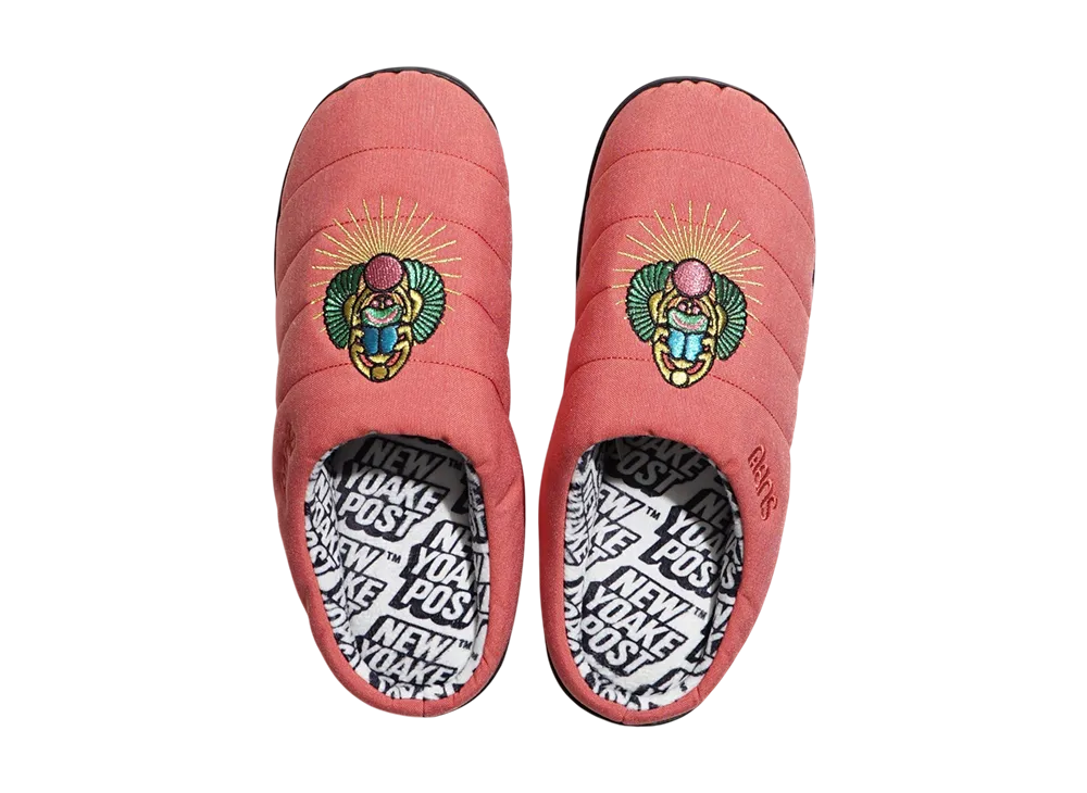 NEW YOAKE POST x SUBU scarab "Red Brown"