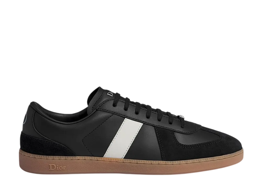 ディオール B01 マッチポイント スニーカー スムースカーフスキン & スエード "ブラック/ホワイト"