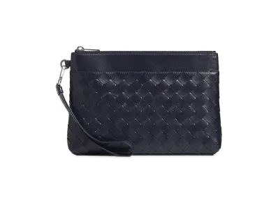 Bottega Veneta Intrecciato Prism Pouch "Nocturnal"