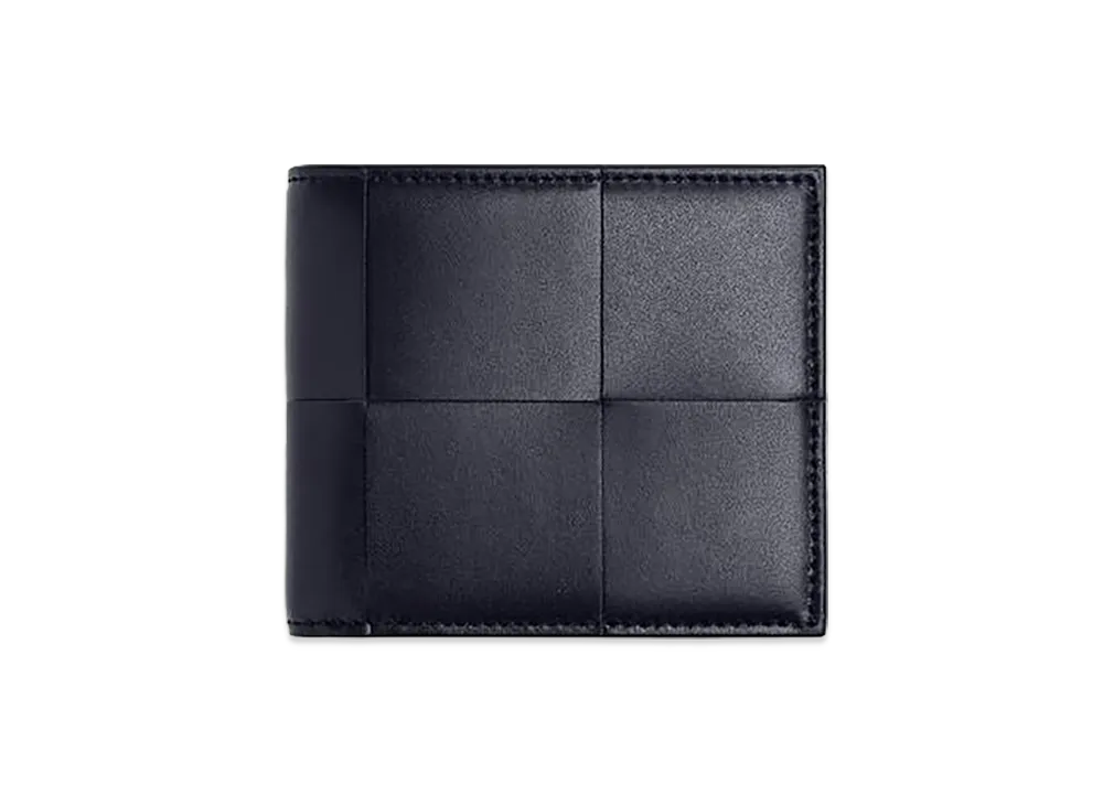 Bottega Veneta Cassette Bi-fold Wallet "Nocturnal/Royal Blue"