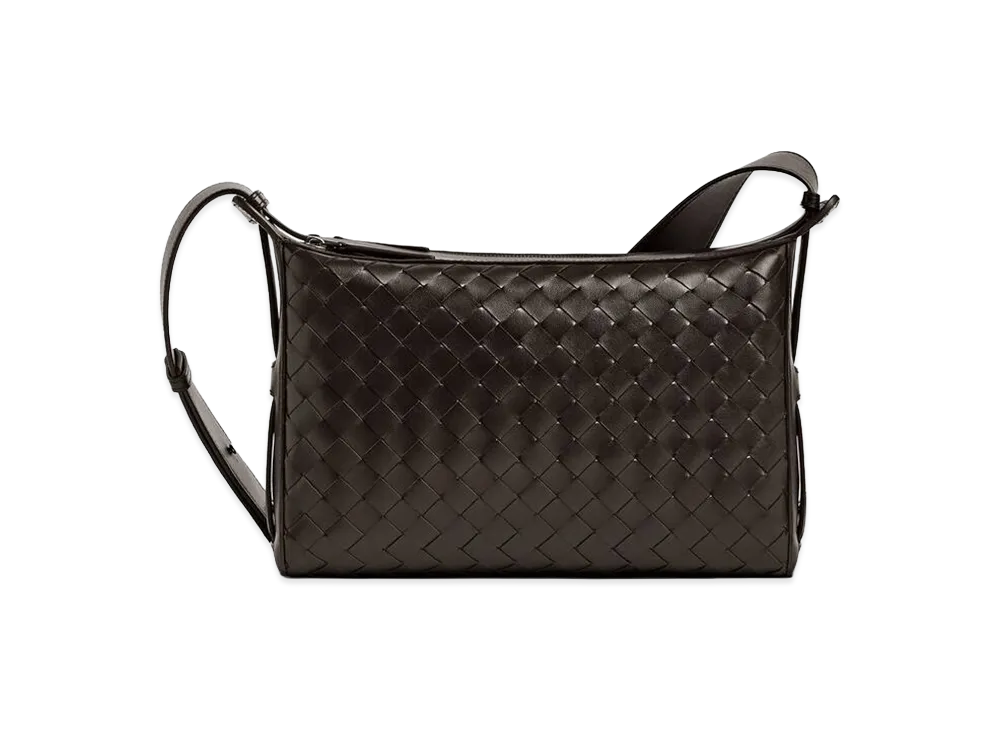 Bottega Veneta Intrecciato Tribeca Top Handle "Fondente"