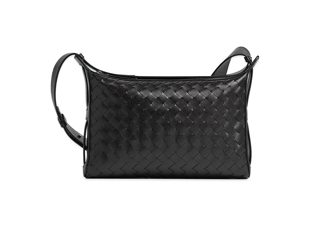 Bottega Veneta Intrecciato Tribeca Top Handle "Black"